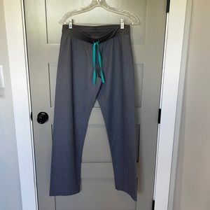 Figs scrub pants chambray gray